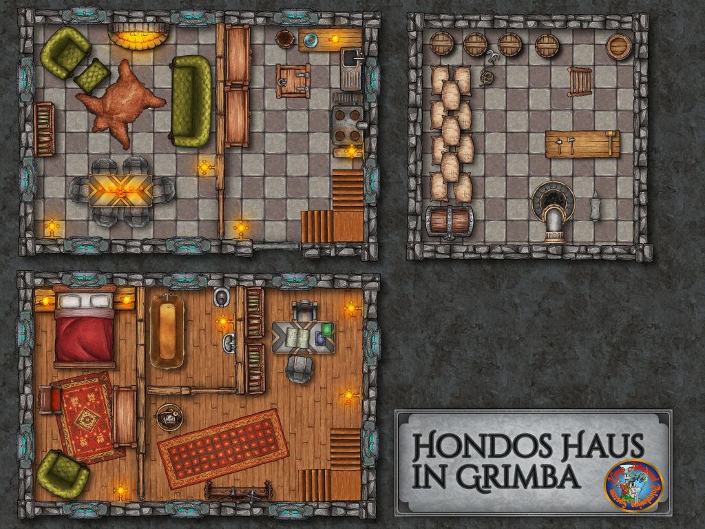 Hondos Haus in Grimba